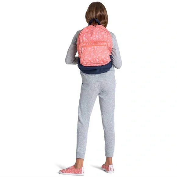 Roxy Girls Ariel ‘Happy at Home’ Canvas Backpack - Picture 4 of 6